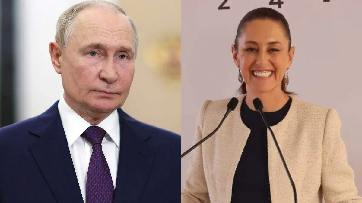 Vladimir Putin-Claudia Sheinbaum (1)